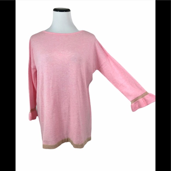 Lilly Pulitzer Charla Sweater in Coral Reef Tint - Picture 2 of 8